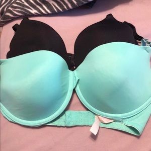 32D LIGHTLY LINED PINK CUTE BRAS